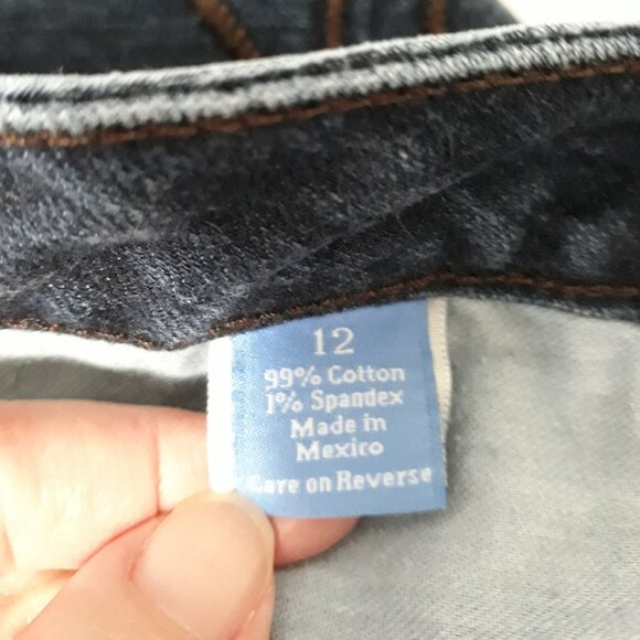 Simply Vera - Vera Wang Boot Leg Jeans - Size 12 - Picture 8 of 9